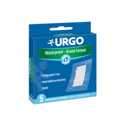 URGO Waterproof Grand format - 5 pansements optiskin