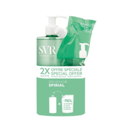 Spirial Gel Lavant Déodorant + Eco Recharge - 400+400ml