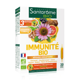Santarome immunité BIO défenses immunitaires - 20 ampoules