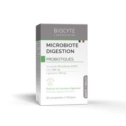 Microbiote Digestion Probiotiques - 30 Gélules