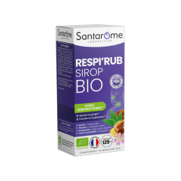 Santarome Bio Respi'Rub Sirop BIO - 125 ml