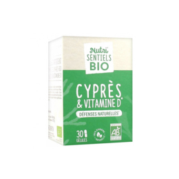 Nutri'sentiels BIO Cyprès & vitamine D - 30 gélules