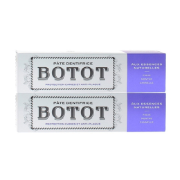 Botot Dentifrice Figue Menthe Canelle - 2x75ml