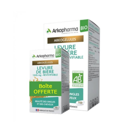 Arkopharma Arkogélules Levure de Bière BIO - 150 gélules + 45 gélules OFFERTES