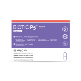 Aragan biotic P5 - 10 géllules
