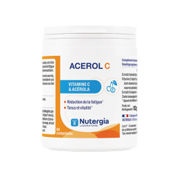 Nutergia Acerol C Vitamine C & Acérola - 60 comprimés à croquer