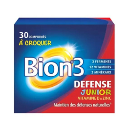 Bion 3 Défense junior - 30 comprimés à croquer