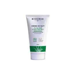 Gravier Biosince 1975 Crème de nuit Aloe vera BIO - 40ml