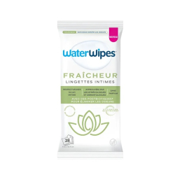 WaterWipes Intime Lingettes nettoyantes toilette intime fraîcheur - 28 unités