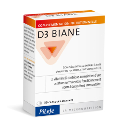 Pileje D3 Biane - 30 capsules