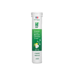 HYDROP Pastilles Hydratation Menthe Citron - 20 comprimés effervescents