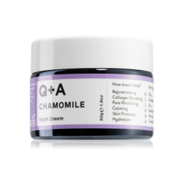 Q+A Skincare Chamomile Night Cream - 50g