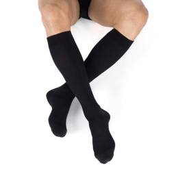 Legger Fine Chaussettes de compression pieds fermés Classe 2 Noir - Taille 3 normal