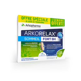 Arkopharma Arkorelax Sommeil fort 8H - 30 comprimés