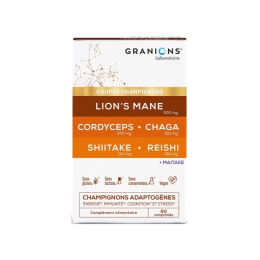 Granions Complexe Super Champignons complément alimentaire - 60 comprimés
