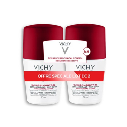 Vichy Déodorant Clinical Control 96 h - 2 x 50 ml