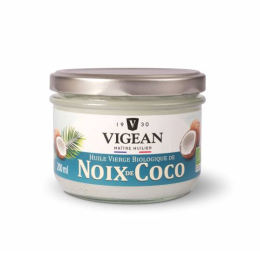 Huile Vierge Biologique de Noix de Coco - 200ml