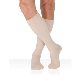 Legger Surfine Chaussettes de compression pieds fermés Classe 2 Beige - Taille 3 normal