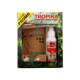 Spray Répulsif Tropika + 2 Diffuseurs OFFERT - 75ml
