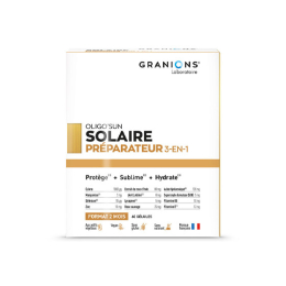 Granions Oligo'Sun Préparateur Solaire 3-en-1 - 30 gélules