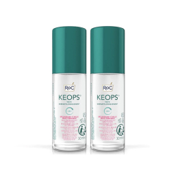 Roc Keops Déodorant sensitive Soins à bille peau fragile - 2x30ml