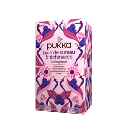Pukka Infusion Immunité baie de sureau et echinacée BIO - 20 sachets
