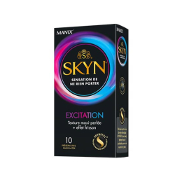 Manix Skyn Excitation - 10 préservatifs sans latex