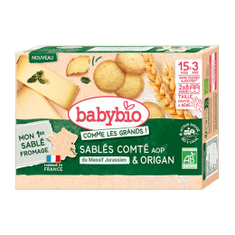 Sablés Comté AOP et Origan - 72g