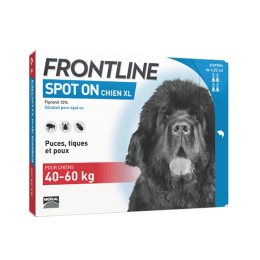 Frontline Spot-On Chien XL 40 à 60 kg - 4 x 4.02 ml