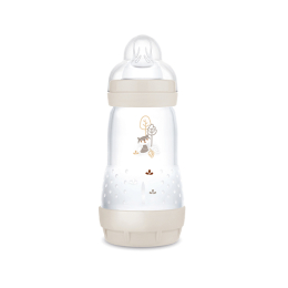 Easy Start Biberon Anti-colique Coloris Sable Tétine débit 2 - 260ml