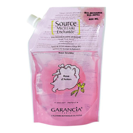 Garancia source enchantée eau démaquillante rose d'antan 400ml