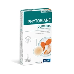 Pileje Phytobiane Curcuma BIO - 30 comprimés