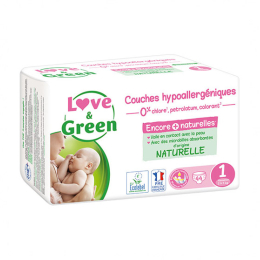 Love & Green Couches écologiques T1 - 44 couches