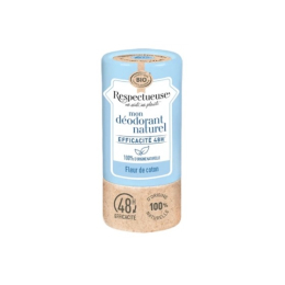 Respectueuse - Déodorant Naturel Fleur De Coton - 50G