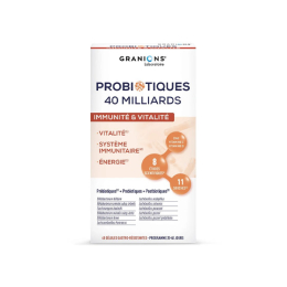 Probiotiques Immunité et Vitalité - 40 gélules