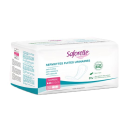 Saforelle Serviettes Fuites Urinaires Normal - 12 serviettes
