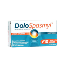 Dolospasmyl - 10 capsules molles