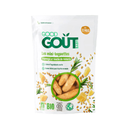 Good Goût Gressin BIO Mini-baguettes au fromage et au romarin - 70 g