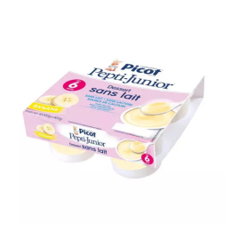 Pepti Junior Dessert Sans Lait Parfum Banane - 4x100g