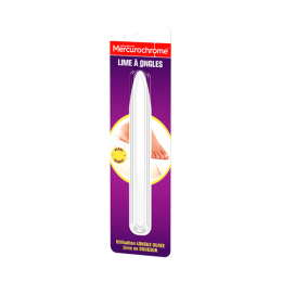 Mercurochrome Lime à Ongle en Verre trempé - 1 unité