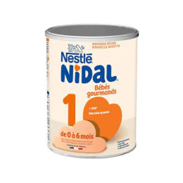 Nestlé Nidal Bébés gourmands 1er âge - 800g