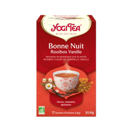 Yogi Tea Bonne Nuit Roiboos Vanille BIO - 17 sachets