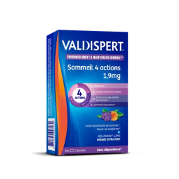 Valdispert Sommeil 4 actions 1.9mg - 30 capsules