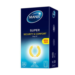 Manix Super Easy fit - 24 préservatifs