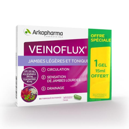 Arkopharma Veinoflux - 30 gélules + 1 gel 15ml OFFERT