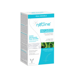 Netline Crème Décolorante Peaux Sensible Visage & Corps
