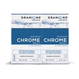 Granions Chrome 250µg  - 2x60 comprimés