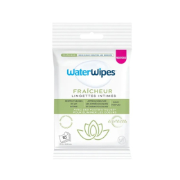 WaterWipes Intime Lingettes nettoyantes toilette intime fraîcheur - x10