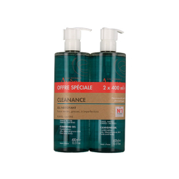 Cleanance Gel Nettoyant Sans-Savon - 2x400ml