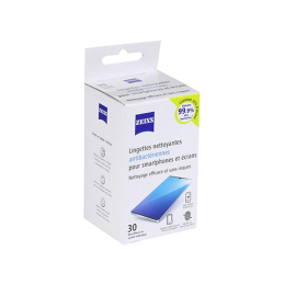 Lingettes Anti-Bactériennes pour Ecrans - x30